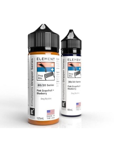 Emulsions Pink Grapefruit + Blueberry by Element E-Liquids