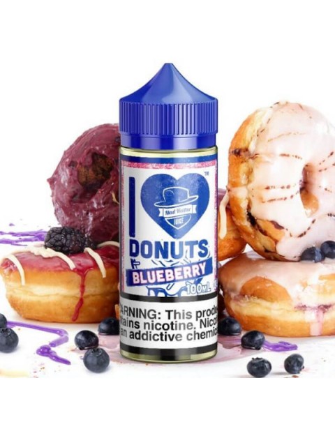 I Love Donuts Blueberry by Mad Hatter eJuice