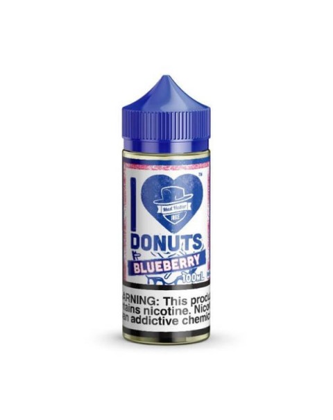 I Love Donuts Blueberry by Mad Hatter eJuice