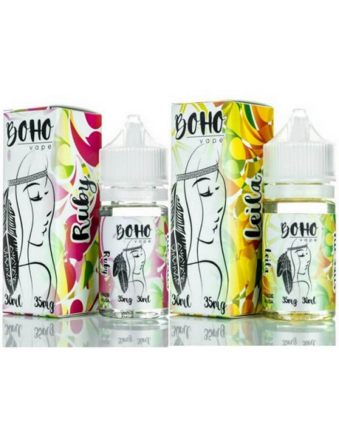 60ml Nicotine Salt Bundle by Boho Vape E-Liquid