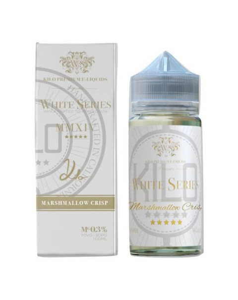 Marshmallow Crisp (100ml) by Kilo E-Liquids White Series