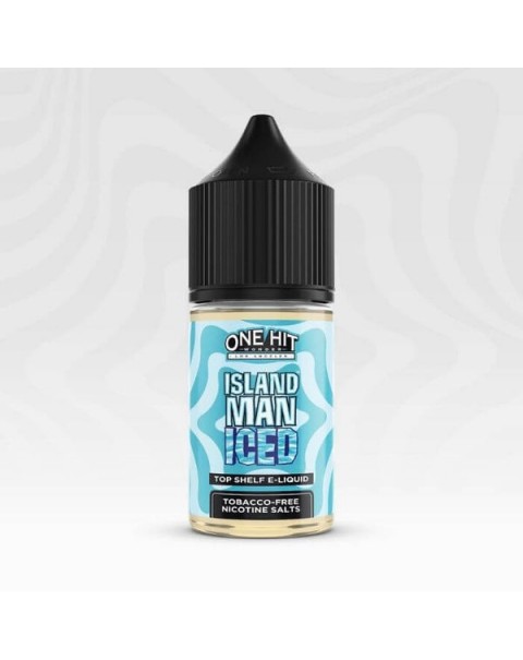 Island Man Iced Tobacco Free Nicotine Salt Juice by One Hit Wonder