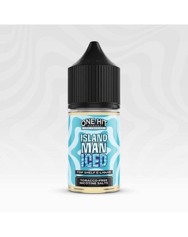 Island Man Iced Tobacco Free Nicotine Salt Juice b...