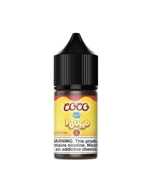 Coco by The Pound Nicotine Salt E-Liquid