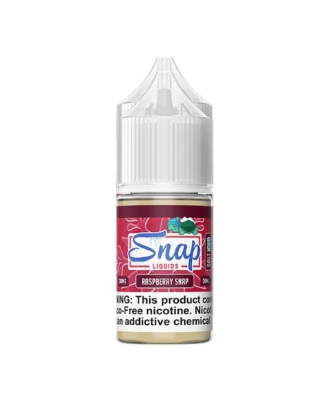 Raspberry Snap Iced Tobacco Free Nicotine Salt Juice by Snap Liquids