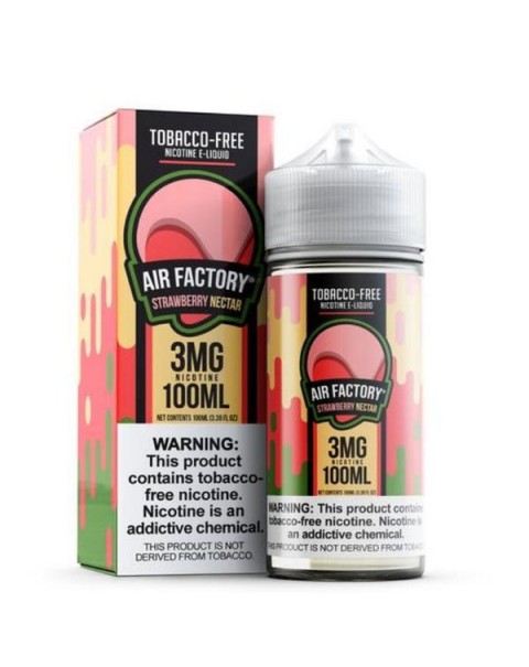 Strawberry Nectar Tobacco Free Nicotine E-liquid by Air Factory