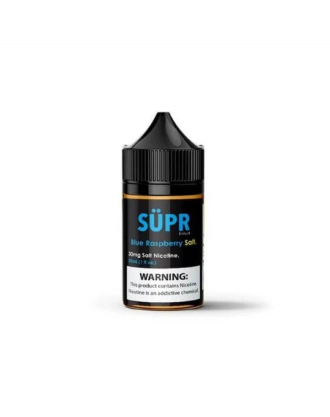 Blue Raspberry Nicotine Salt by SUPR E-Liquid