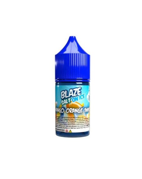 Mango Orange Twist Nicotine Salt by Blaze On Ice E-Liquid