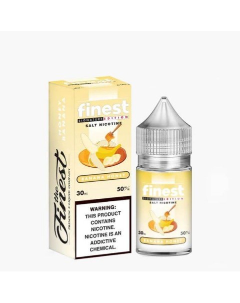 Banana Honey by The Finest Salt Nic Series E-Liquid