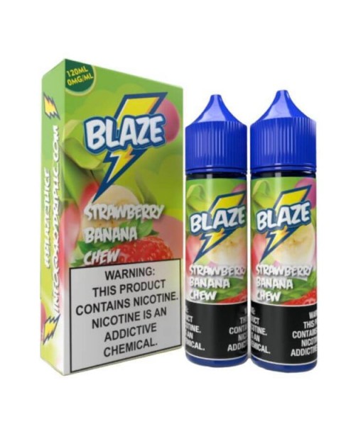 Strawberry Banana Chew by Blaze E-Liquid