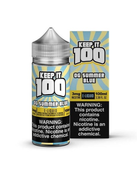 OG Summer Blue by Keep It 100 eJuice