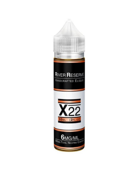 X-22 Tobacco Free Nicotine E-liquid by River Reserve