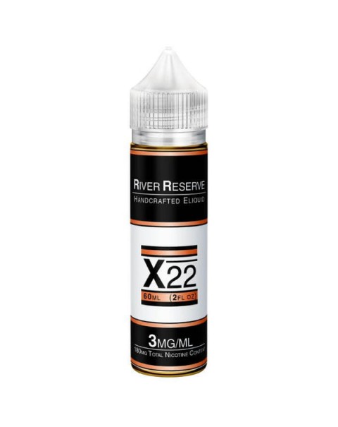 X-22 Tobacco Free Nicotine E-liquid by River Reserve