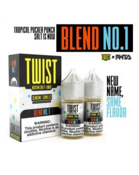 Blend No. 1 (Tropical Pucker Punch) Nicotine Salt Juice by Twist E-Liquids