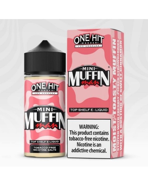 Mini Muffin Man Tobacco Free Nicotine Vape Juice by One Hit Wonder