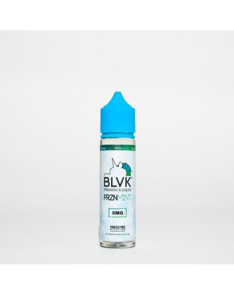 FRZNMint Tobacco Free Nicotine Vape Juice by BLVK FRZN Series