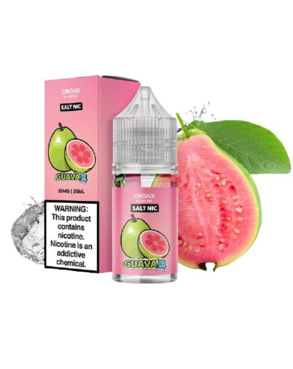 Guava Ice by Orgnx Nicotine Salt E-Liquid