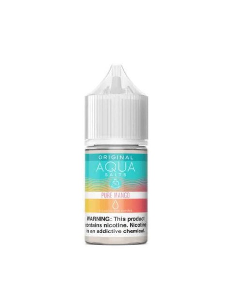 Pure Mango Tobacco Free Nicotine Salt Juice by Aqua