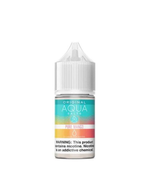 Pure Mango Tobacco Free Nicotine Salt Juice by Aqu...