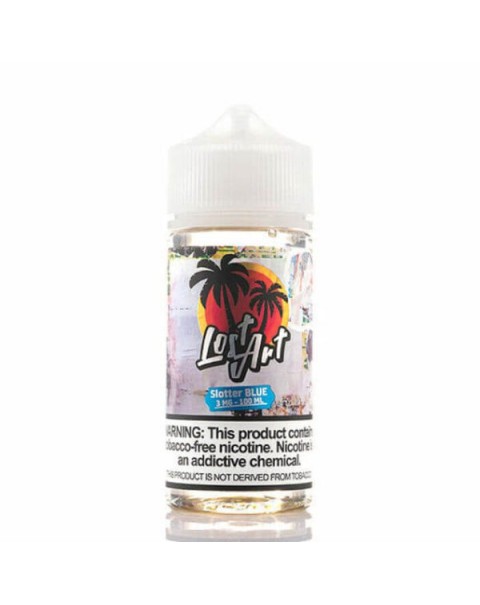 Slotter Blue Tobacco Free Nicotine E-liquid by Lost Art