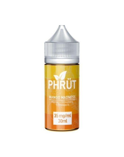 Mango Madness Tobacco Free Nicotine Salt Juice by Phrut