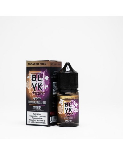 Passion Grape Ice Tobacco Free Nicotine Salt Juice by BLVK Fusion