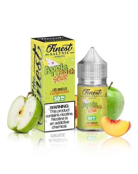 Apple Peach Sour by The Finest Salt Nic Series E-Liquid