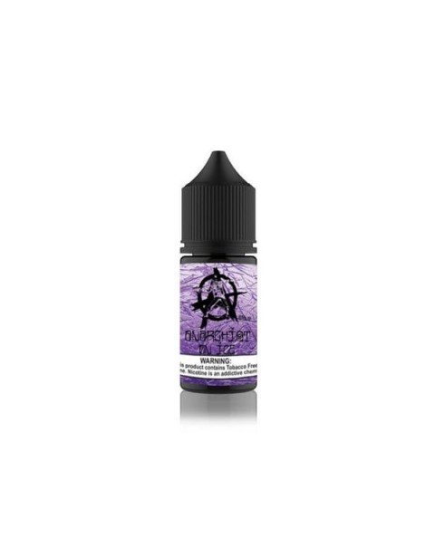 Purple Salt On Ice Tobacco Free Nicotine Salt Juice by Anarchist