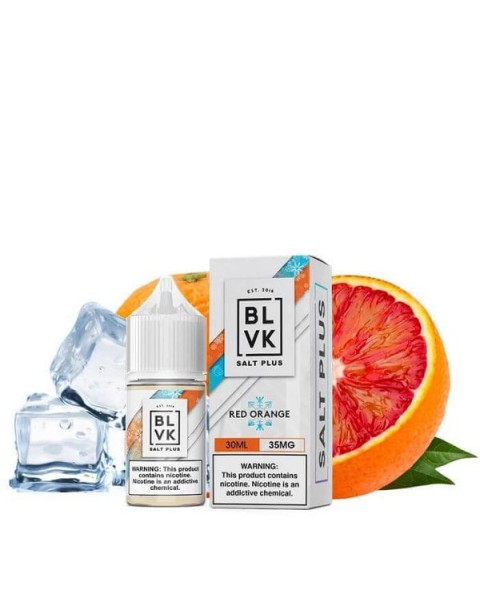 Red Orange Nicotine Salt by BLVK Premium E-Liquid