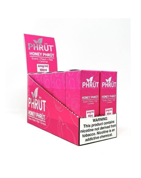 Honey Phrut Tobacco Free Nicotine Vape Juice by Phrut