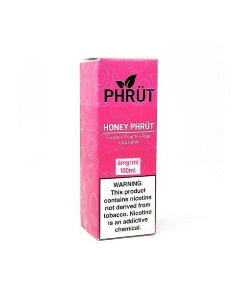 Honey Phrut Tobacco Free Nicotine Vape Juice by Phrut