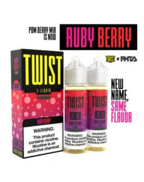 Ruby Berry (Pom Berry Mix) Vape Juice by Twist E-Liquids