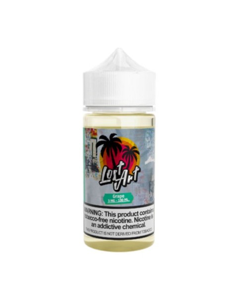 Grape White Tobacco Free Nicotine E-liquid by Lost Art