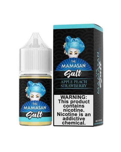 Apple Peach Strawberry Nicotine Salt Juice by The Mamasan