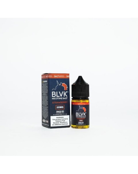 Strawberry Tobacco Free Nicotine Salt Juice by BLVK Salt Series