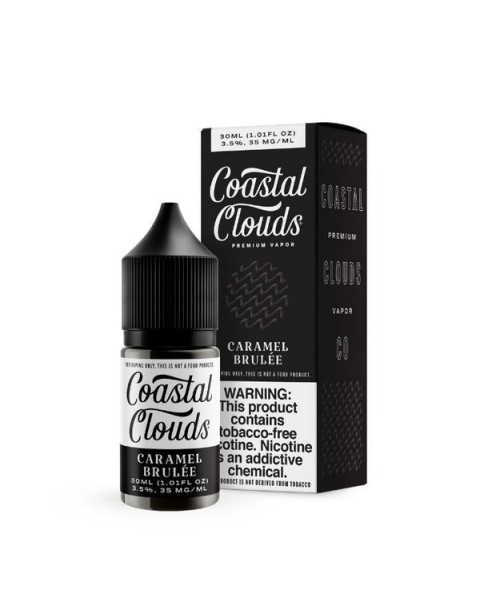 Caramel Brulee Tobacco Free Nicotine Salt Juice by Coastal Clouds