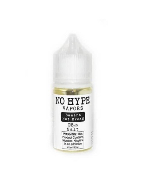 Banana Nut Bread Nicotine Salt by No Hype Vapors E-Juice