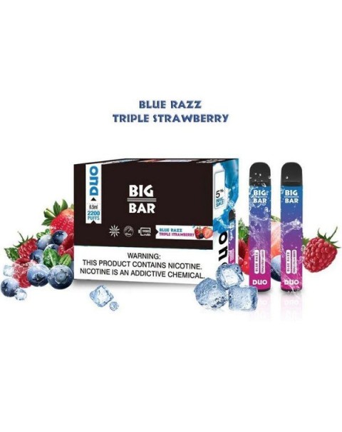 Big Bar Duo Disposable Device