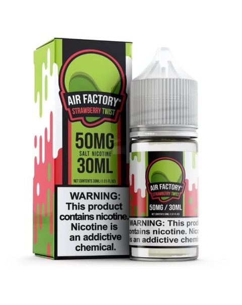 Strawberry Twist Tobacco Free Nicotine Salt by Air Factory