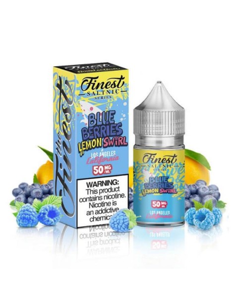 Blue-Berries Lemon Swirl by The Finest Salt Nic Series E-Liquid