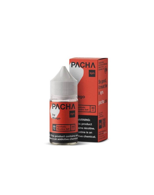 Icy Mango Tobacco Free Nicotine Salt by Pacha Syn