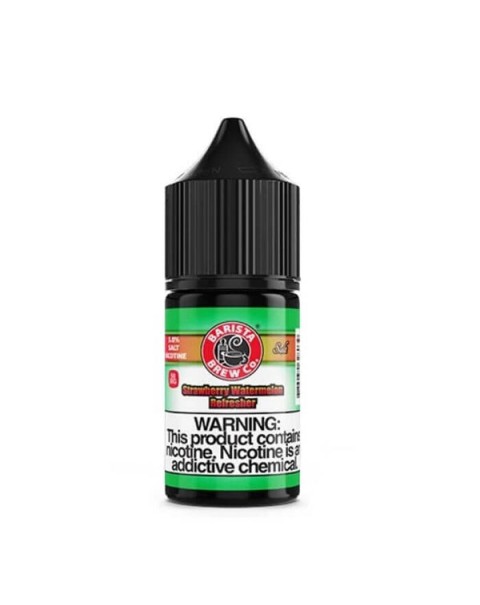 Strawberry Watermelon Refresher by Barista Brew Co. Nicotine Salt eJuice