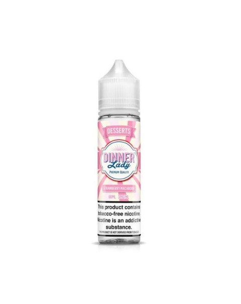 Strawberry Macaroon Synthetic Nicotine Vape Juice by Vape Dinner Lady