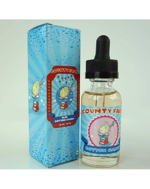 Blue Cotton Candy by County Fair eLiquid