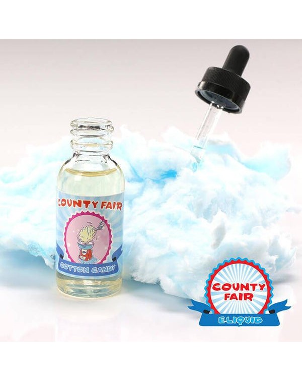 Blue Cotton Candy by County Fair eLiquid