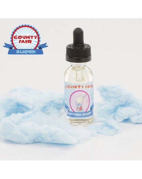 Blue Cotton Candy by County Fair eLiquid