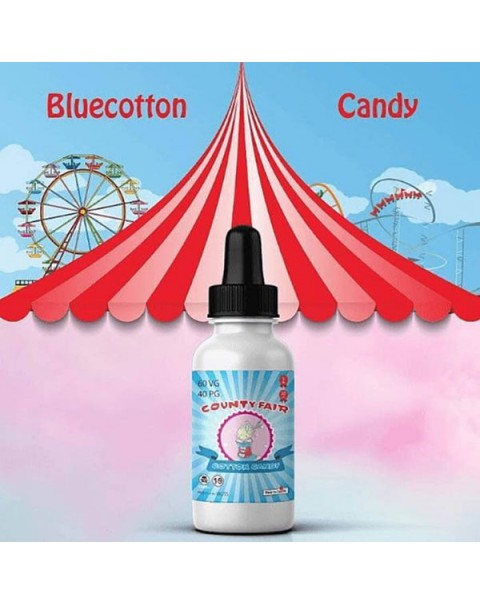 Blue Cotton Candy by County Fair eLiquid