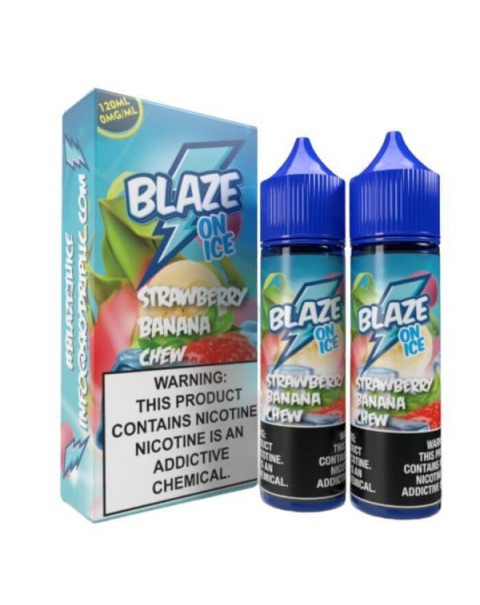 Strawberry Banana Chew On Ice by Blaze On Ice E-Liquid