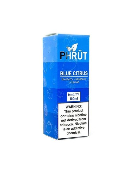 Blue Citrus Tobacco Free Nicotine Vape Juice by Phrut