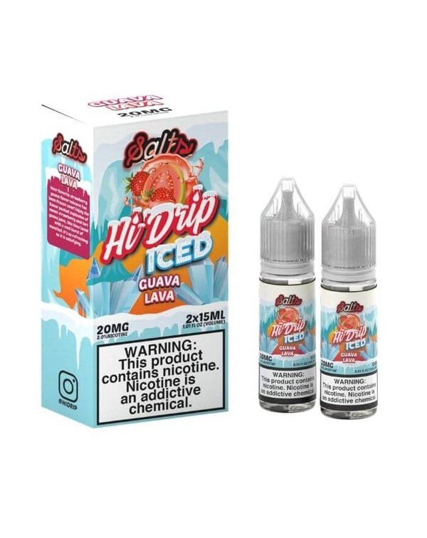 Guava Lava by Hi-Drip Iced Nicotine Salt E-Liquid